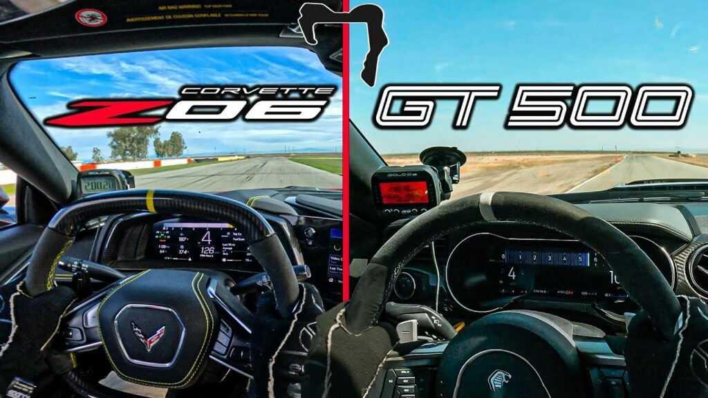 Une-Corvette-Z06-C8-mangera-une-Shelby-Mustang-GT500-vivante