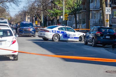 Un policier a été blessé lors d’un autre vol de véhicule qui a complètement dérapé, à Dorval, dans l’ouest de l’île de Montréal, lundi.